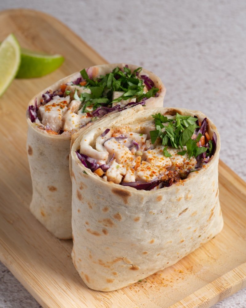 Smoky BBQ Paneer Wrap